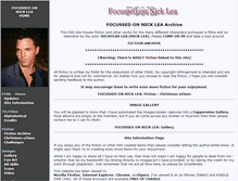 Tablet Screenshot of nick-lea.com